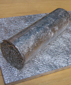 Cymat SmartMetal samples Courtesy of Cymat Technologies