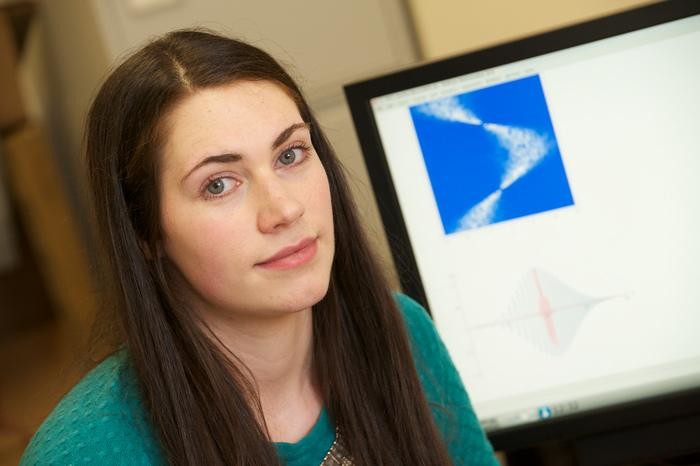 Researcher Katherine Tant led a study that found sound waves can be used to detect cracks in pipes