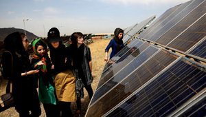 Solar generation remains an option for Iran's renewable energy development plans. Courtesy of the MEI.
