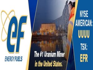 ENERGY FUELS, INC: Receives Federal Government Approvals for Expansion of its La Sal Complex of Uranium and Vanadium Mines